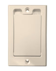 Square Door Supervalve Almond