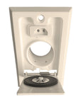 Square Door Supervalve Almond