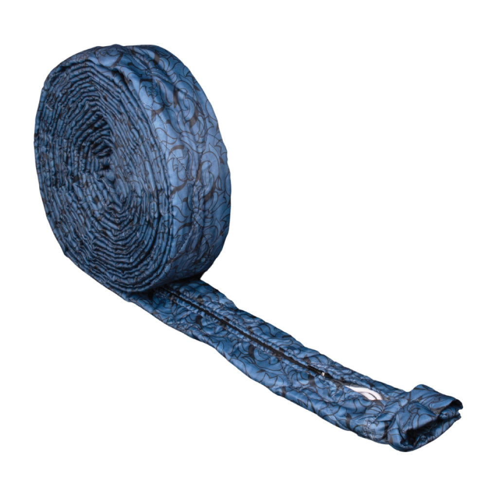 Padded Zipper Sock 30' - Blue
