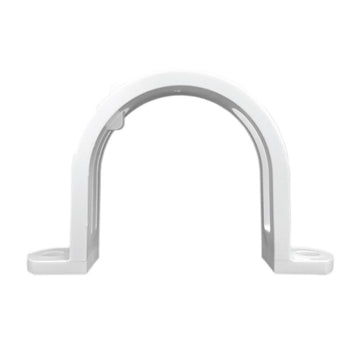 Pipe Strap With Built-in Wire Holder